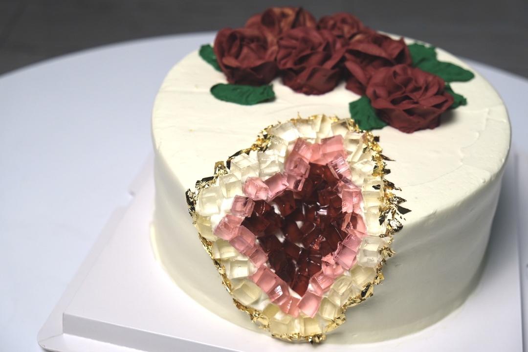 水晶洞蛋糕【慢食慢语】