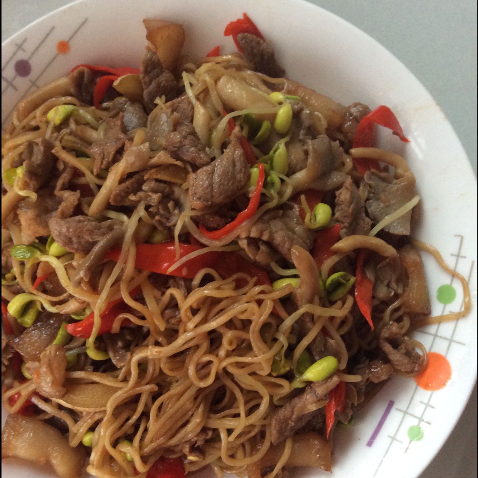 豆角焖面
