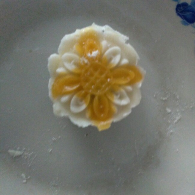 自制抹茶冰皮月饼