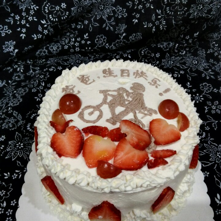 蛋糕我们这代80后,对爸爸最深的感觉可能就是儿时坐在28寸单搂着爸爸