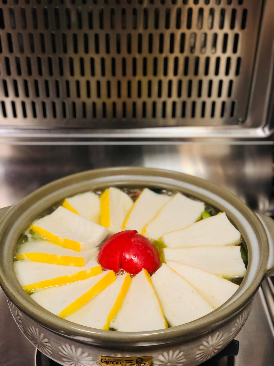 豆腐皮包肉末