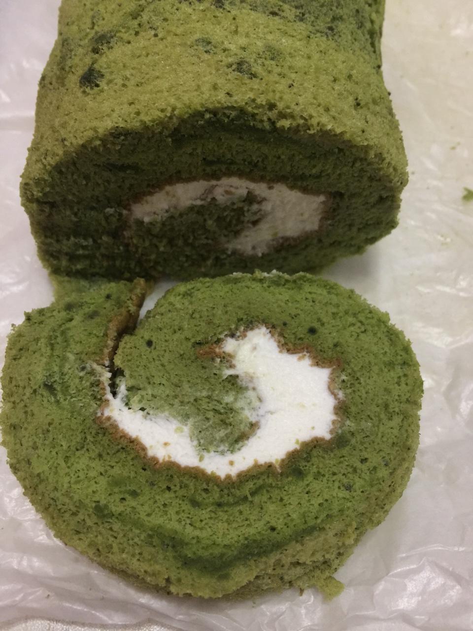 烫面抹茶蛋糕卷（卷不易裂）