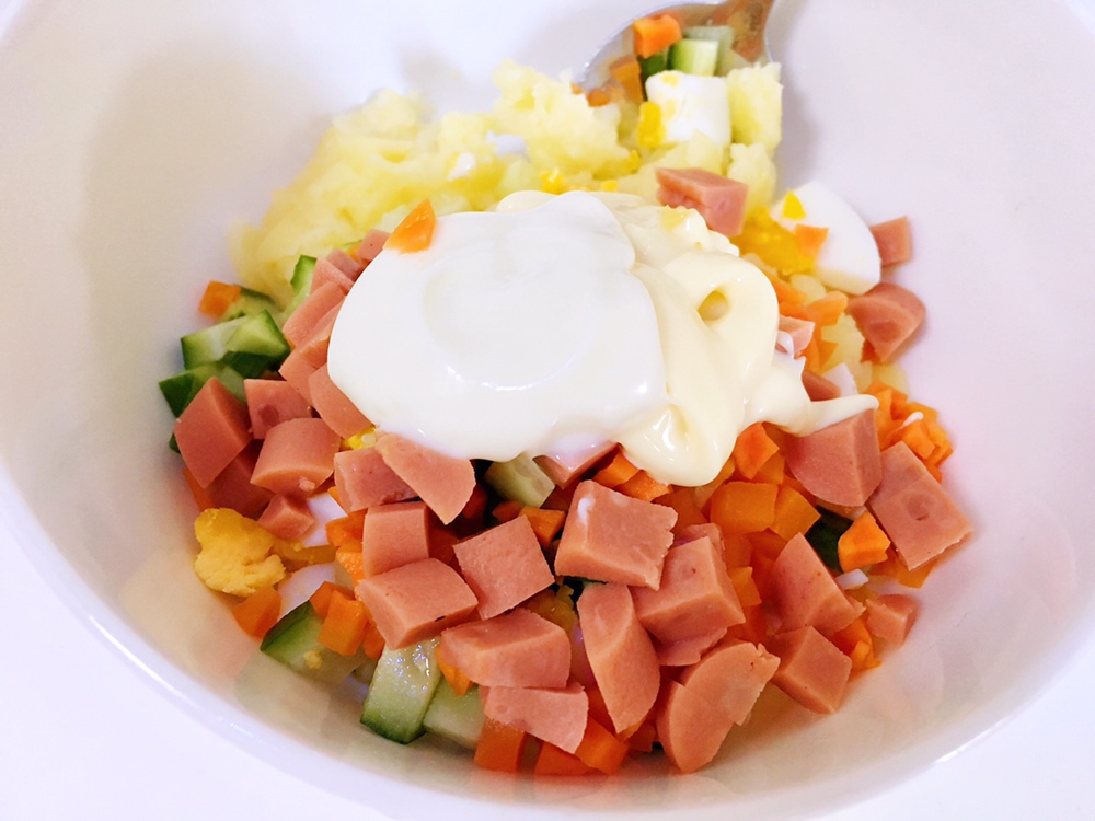 【人気料理】日式土豆沙拉✨的做法 步骤6