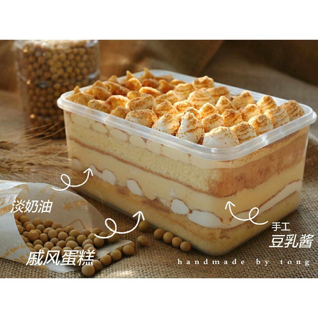 日式豆乳盒子蛋糕