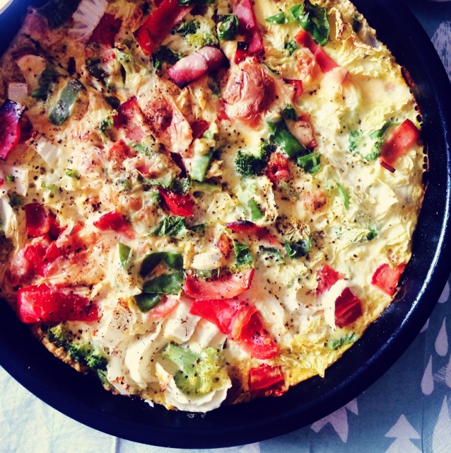 蔬菜烤燕麦（无油）