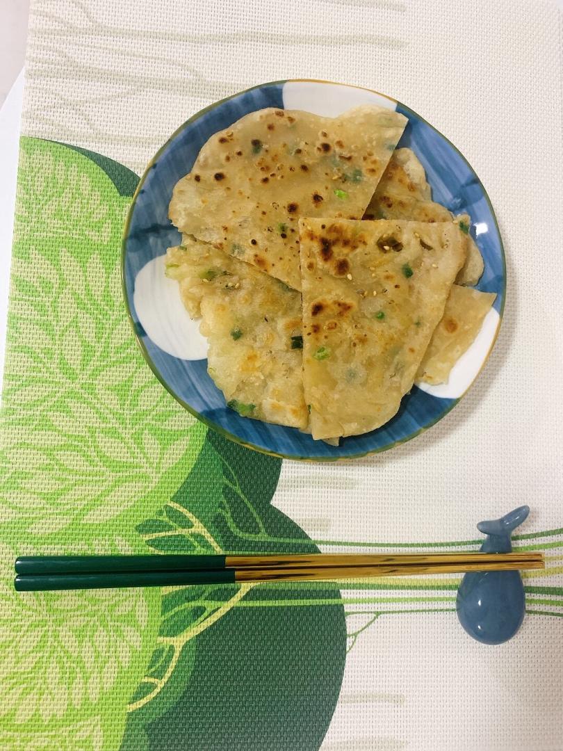 家庭版油酥葱油饼