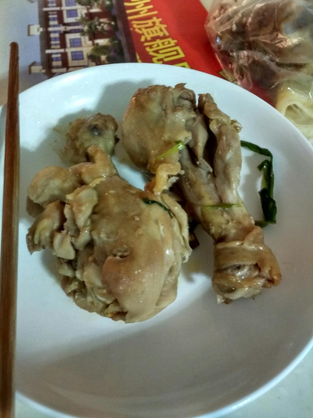 电饭锅简易版：盐焗手撕鸡