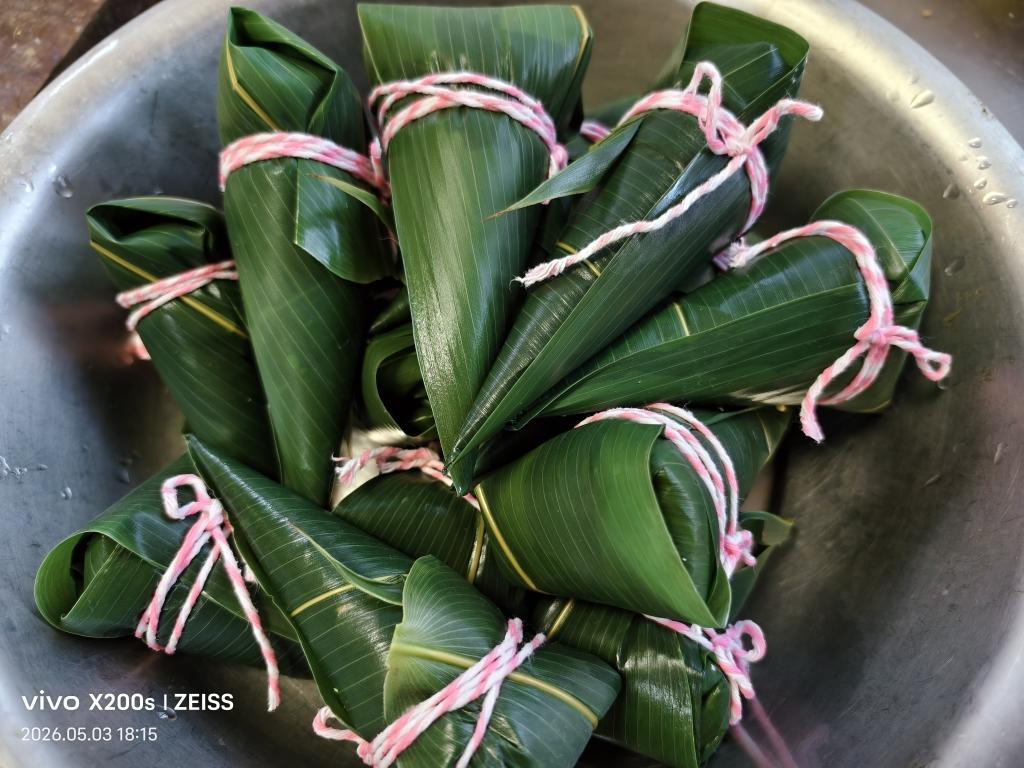 大黄米红枣粽子
