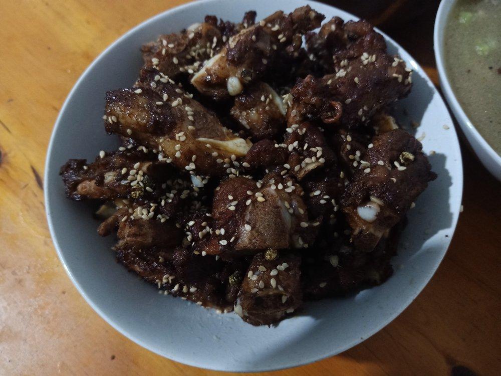 蒜香炸排骨