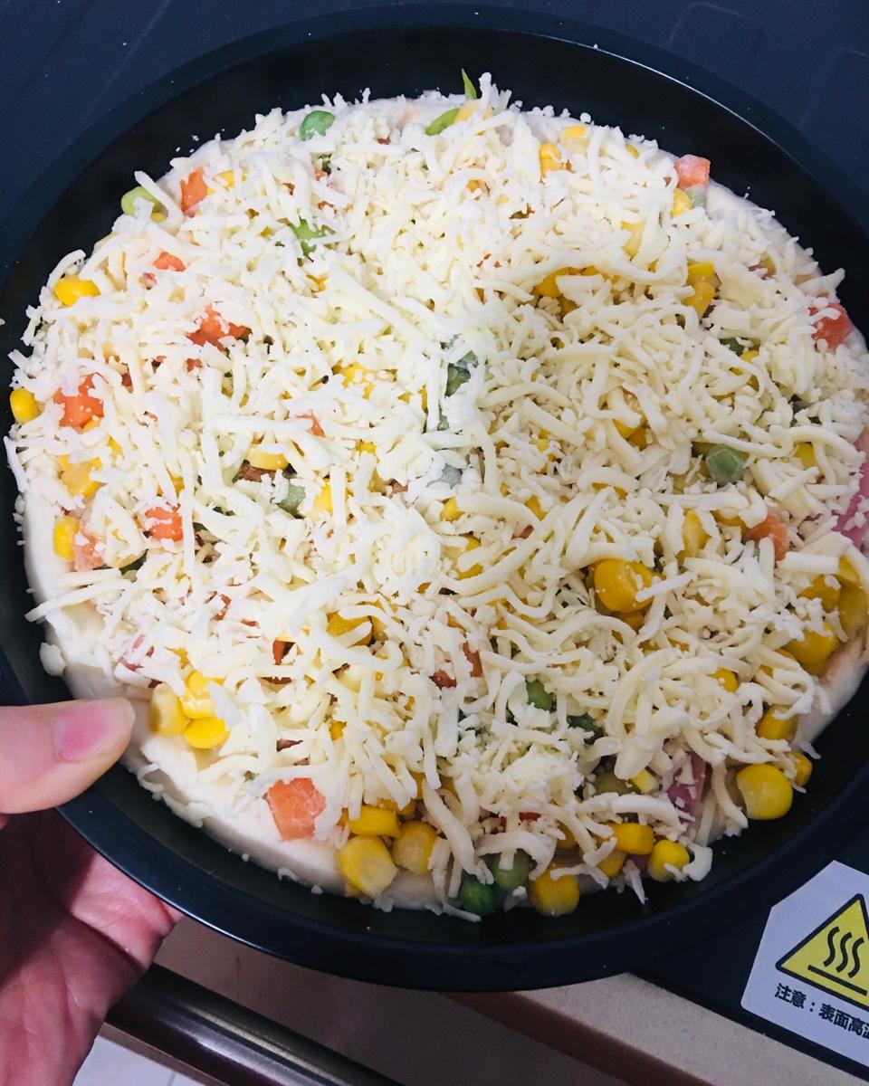 八寸披萨（附带饼皮做法）