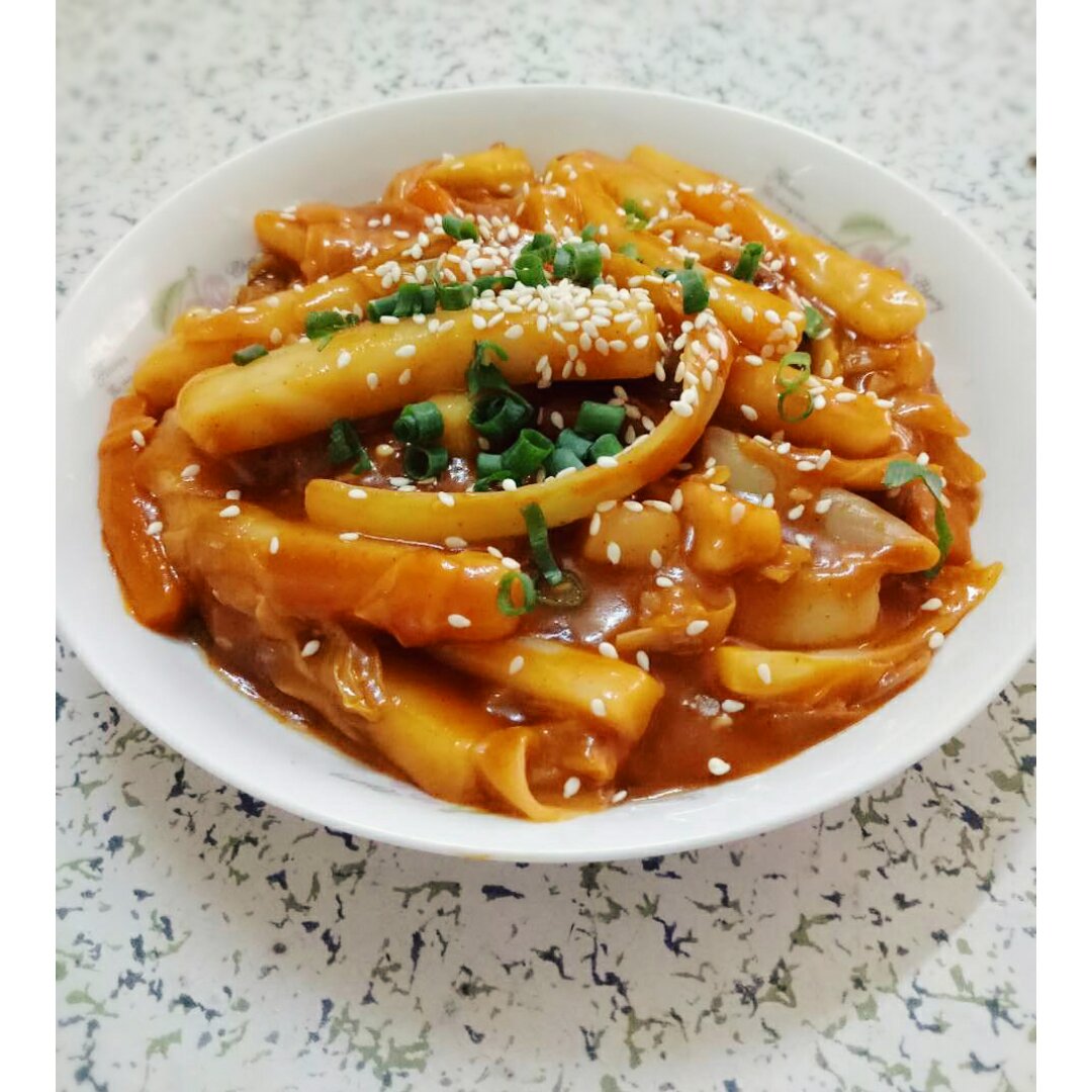 韩式辣炒年糕（or网红芝士套路之芝心年糕）