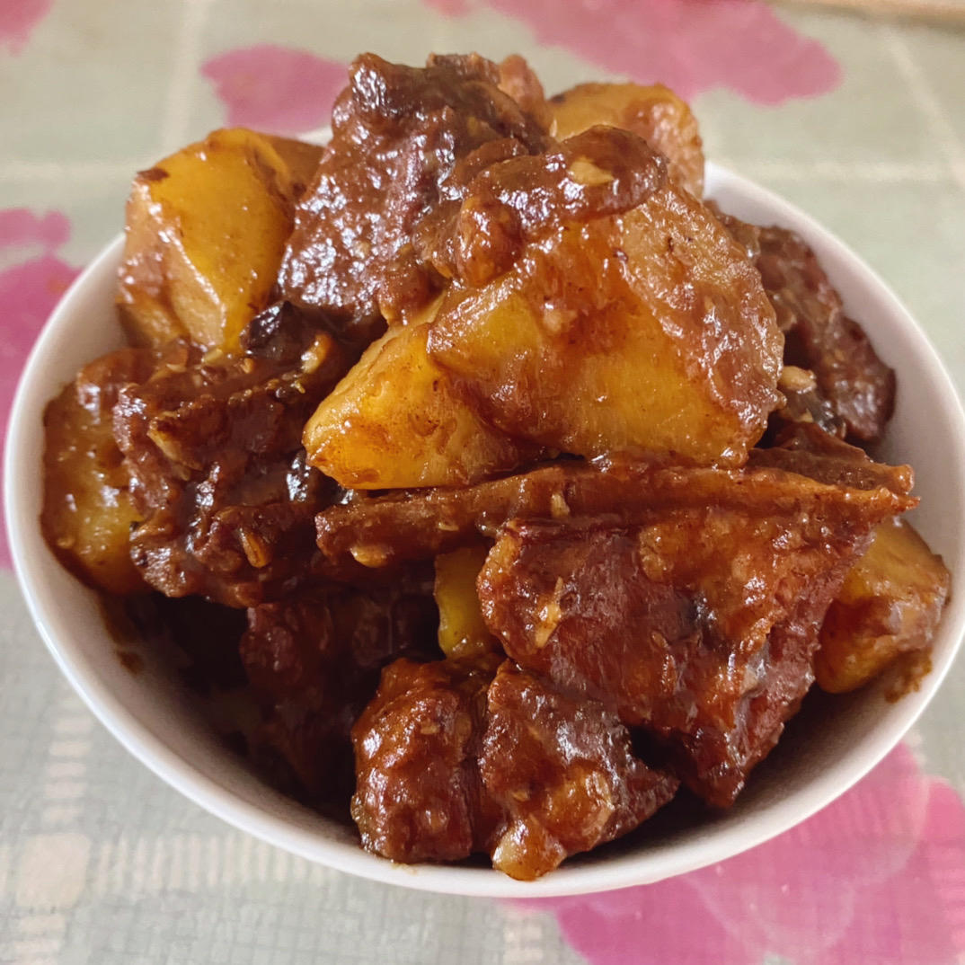 🔥巨好吃的红烧排骨炖土豆❗️懒人版轻松做拿手菜