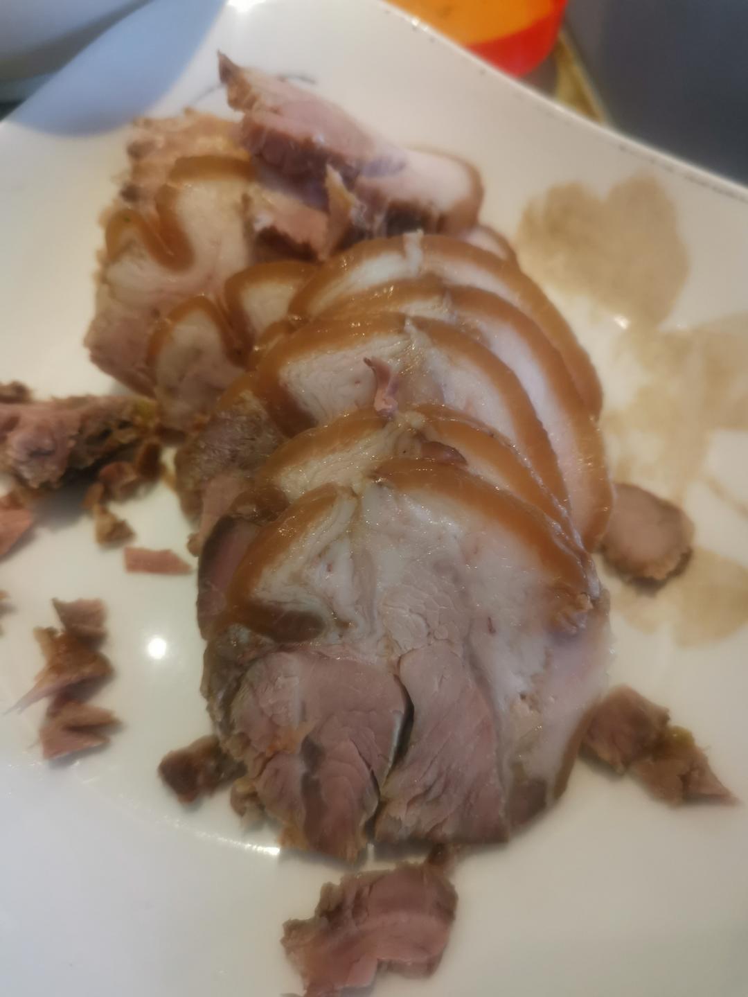 酱肘子（后去骨法）