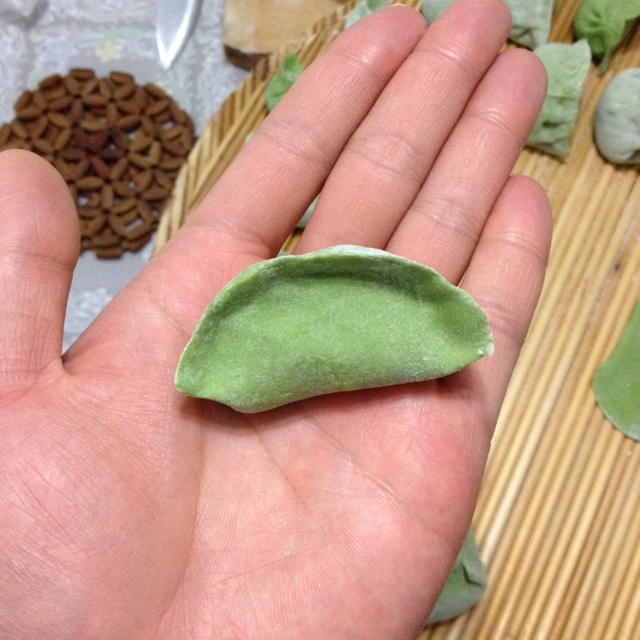 彩色饺子皮