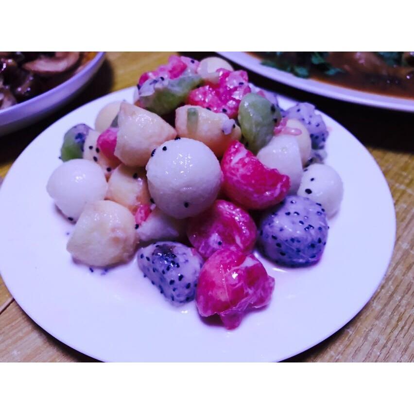 酸奶水果沙拉