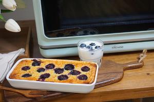 减脂期解馋低卡又快手的蓝莓燕麦蛋糕的做法 步骤11