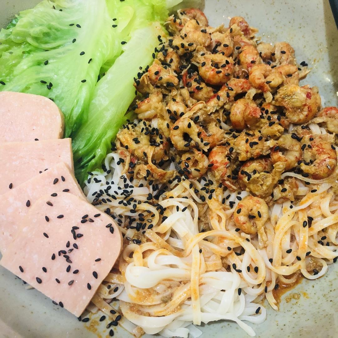 麻辣鲜香的小龙虾面