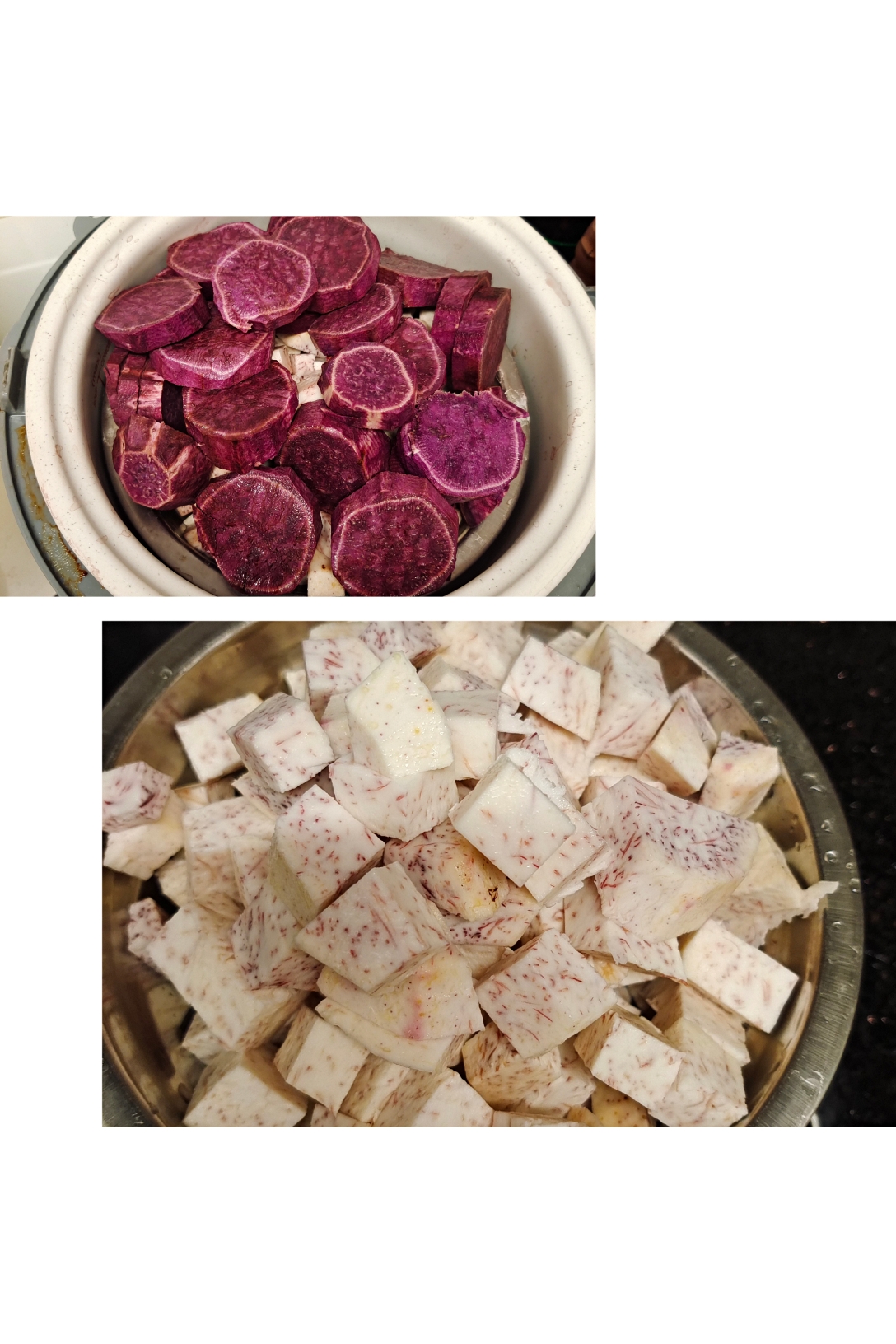 紫晶酥（香芋麻薯酥）的做法 步骤2