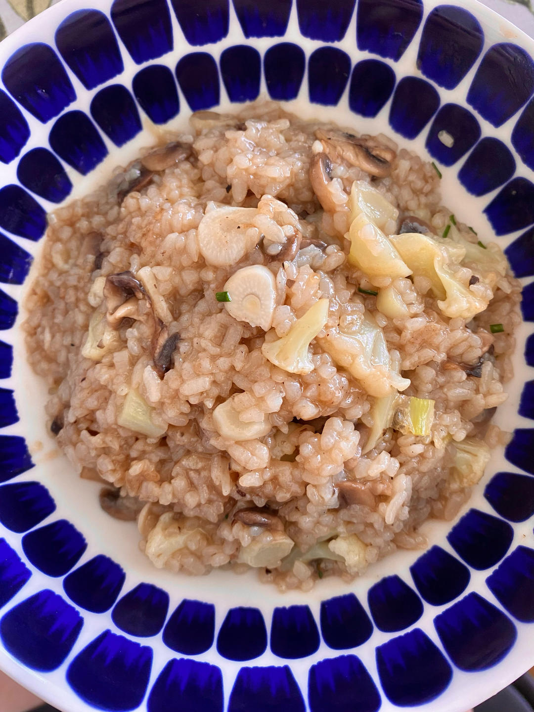 烤蘑菇意大利炖饭（Mushroom Risotto)