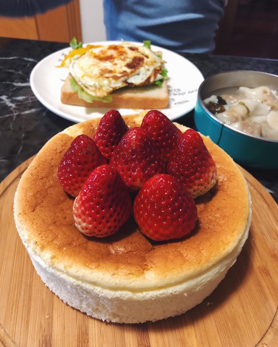 轻乳酪蛋糕（瑞可爷爷同款）网红轻乳酪