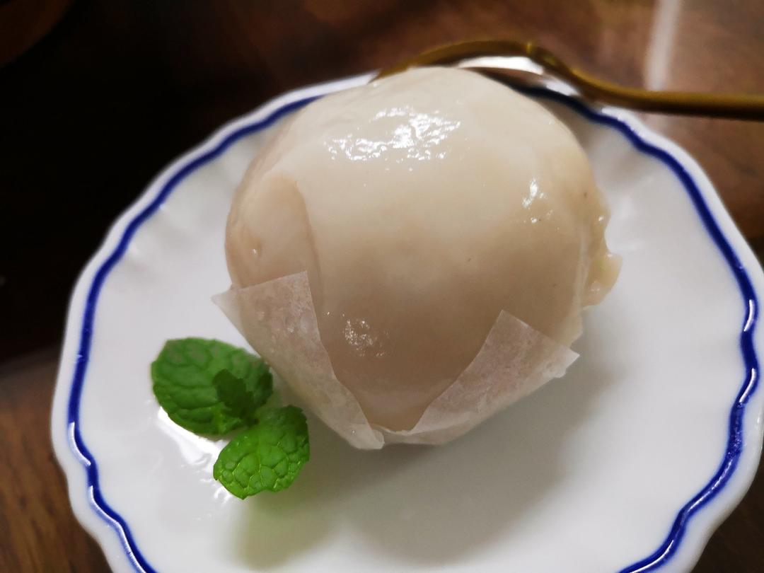 不用和面的【奶香糯米饼】