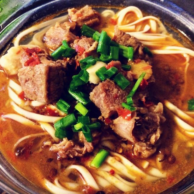 香辣牛肉面的做法