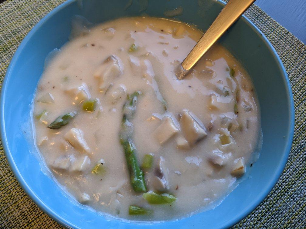 奶油蘑菇汤（完美比例版）
