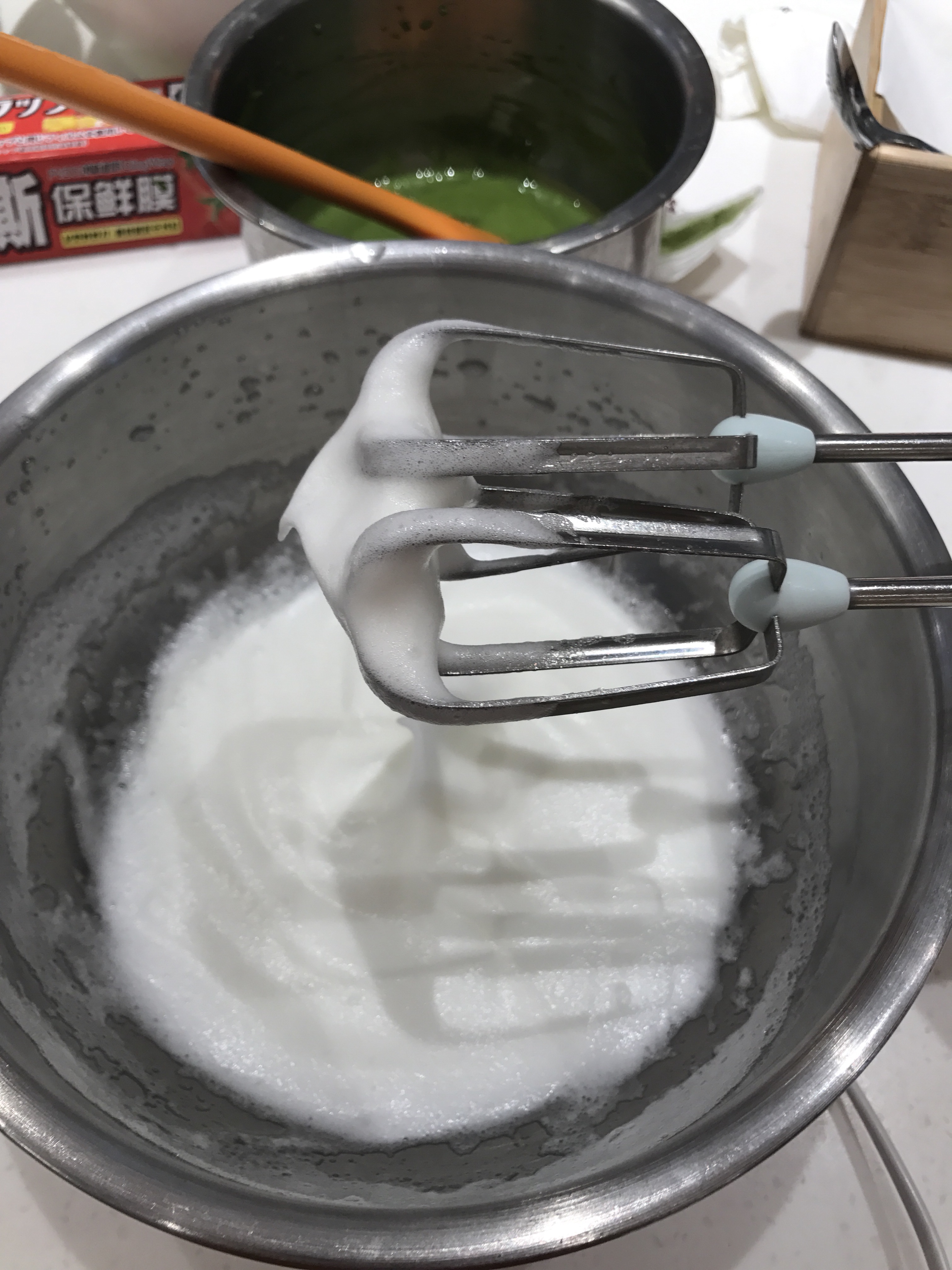 【ABC Cooking】抹茶红豆蛋糕卷的做法 步骤10