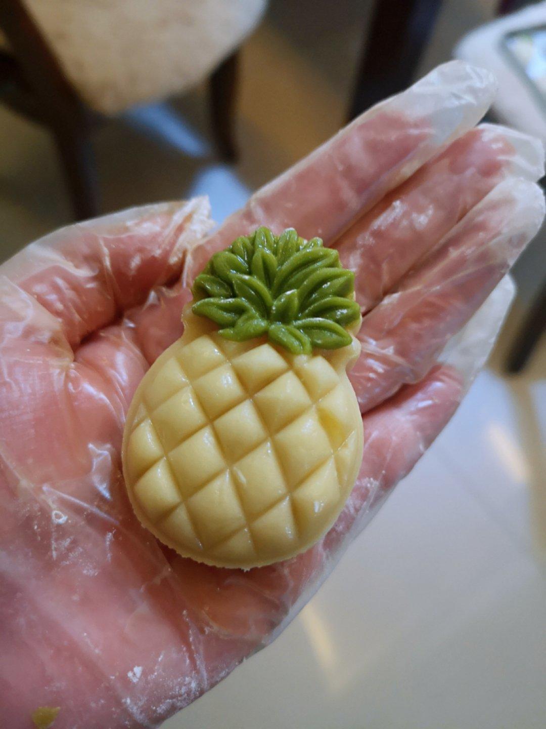 广式凤梨月饼（2020最火的款隔夜回油）