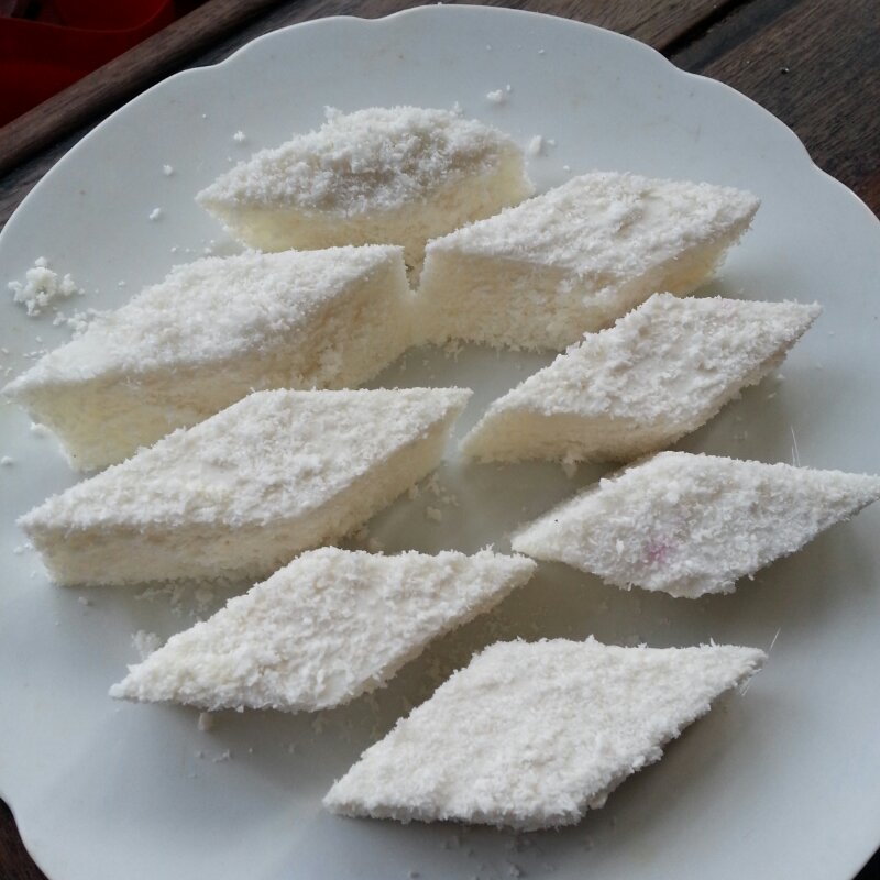 音音妈咪小厨房做的椰奶冻糕