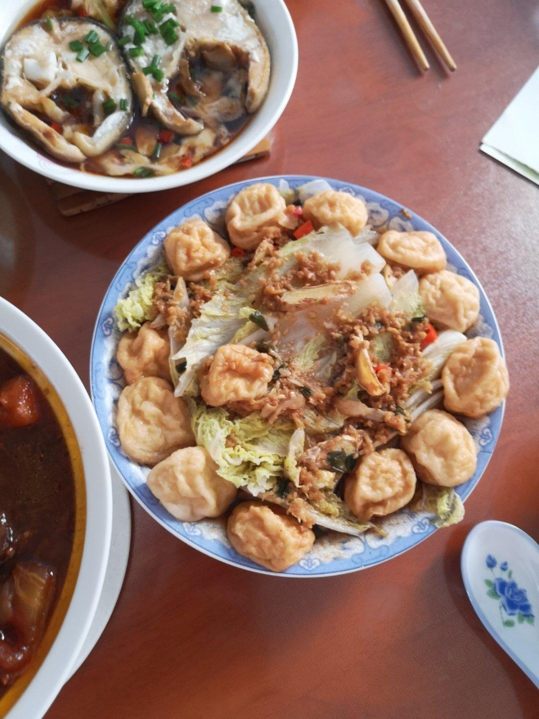 蒜蓉粉丝蒸娃娃菜