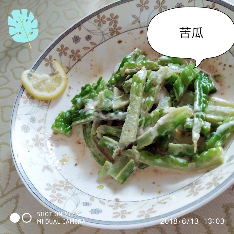 凉拌.冰刨苦瓜(超快手)