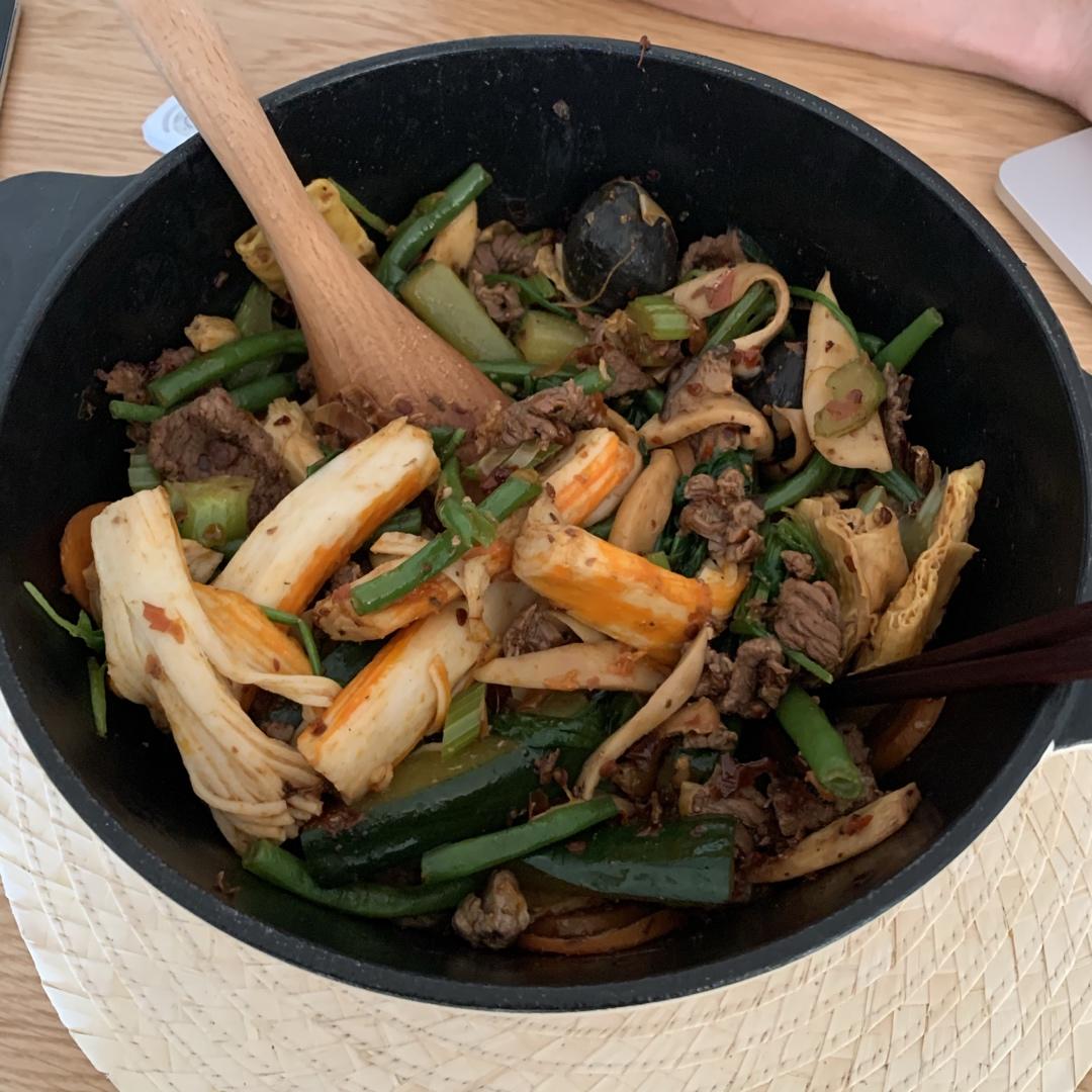 家庭聚会被赞爆的～麻辣香锅 今天这道菜太给撑场面了
