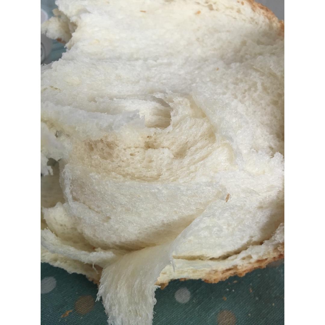 简易汤种白面包 面包机版 兼泡面团大法
