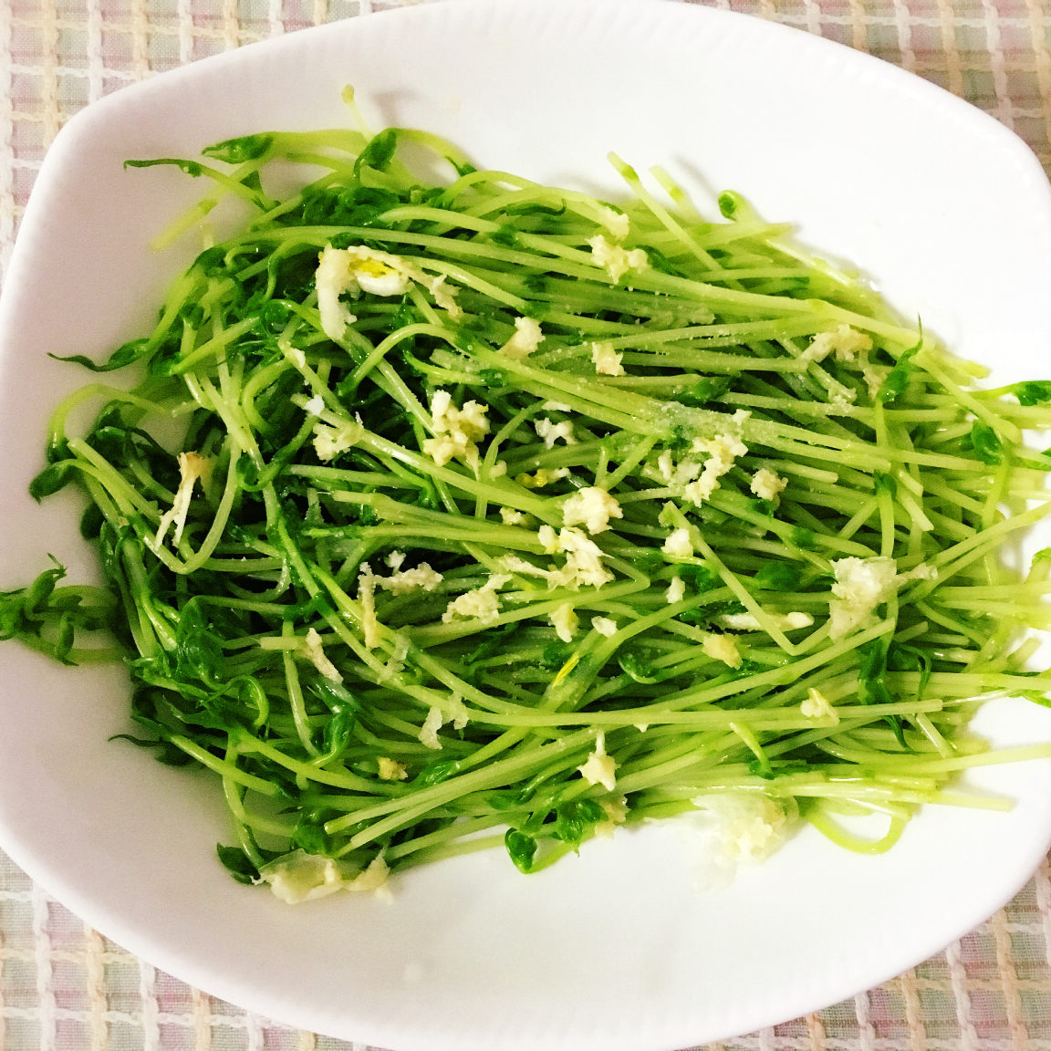 【凉拌豌豆苗图片】lydia12345_下厨房