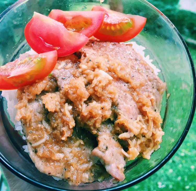 照烧鸡扒饭