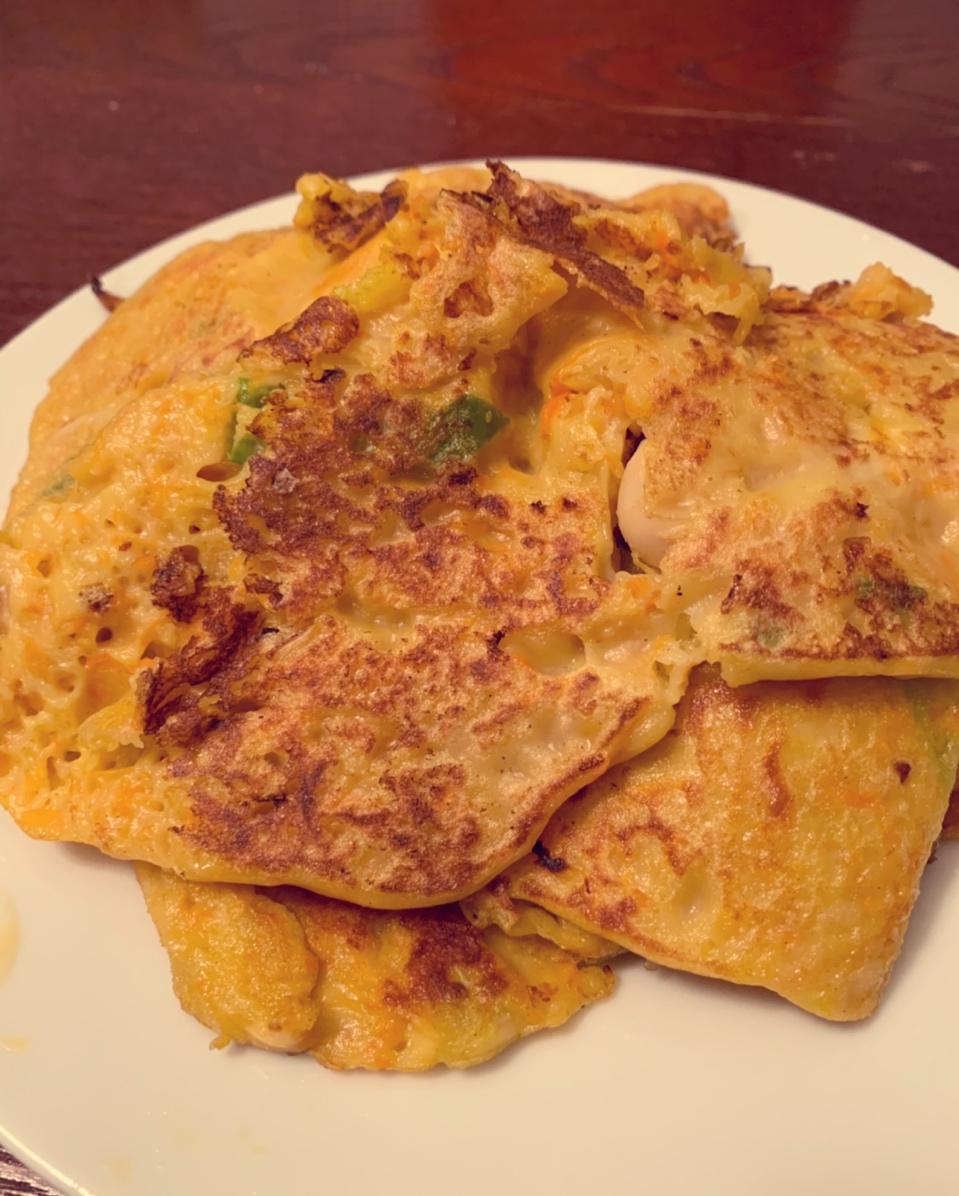 韩式海鲜饼