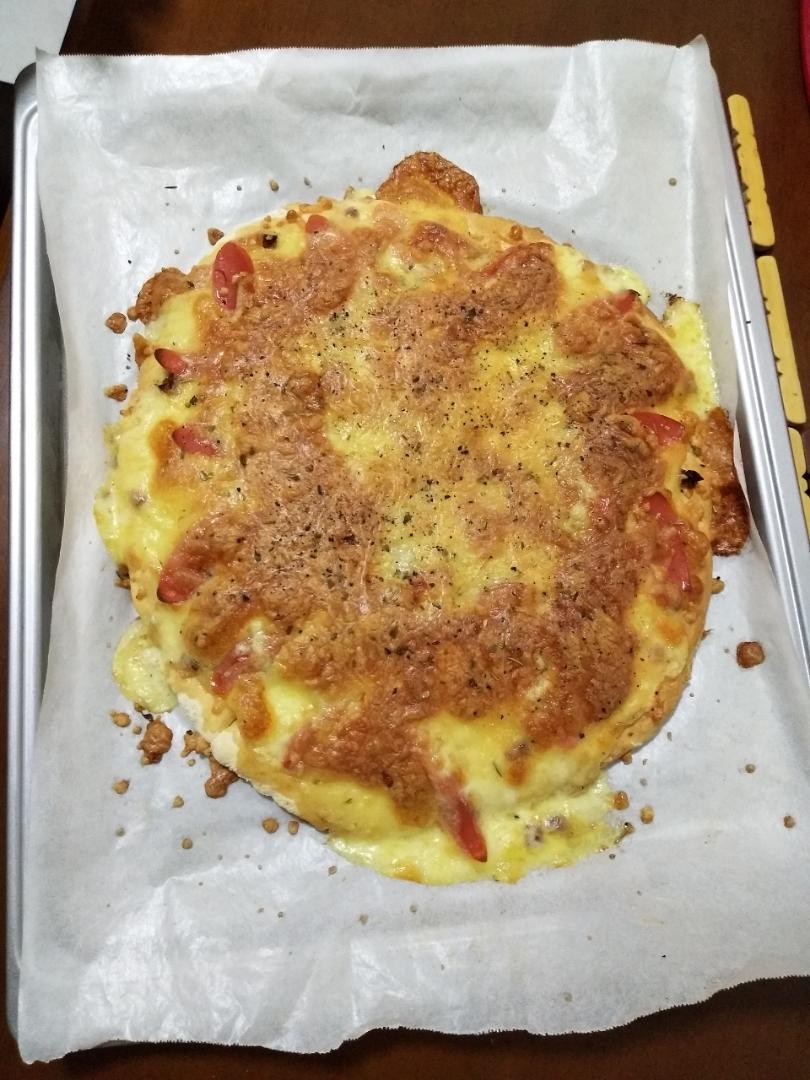 不用酵母的披萨底 No Yeast Pizza Dough