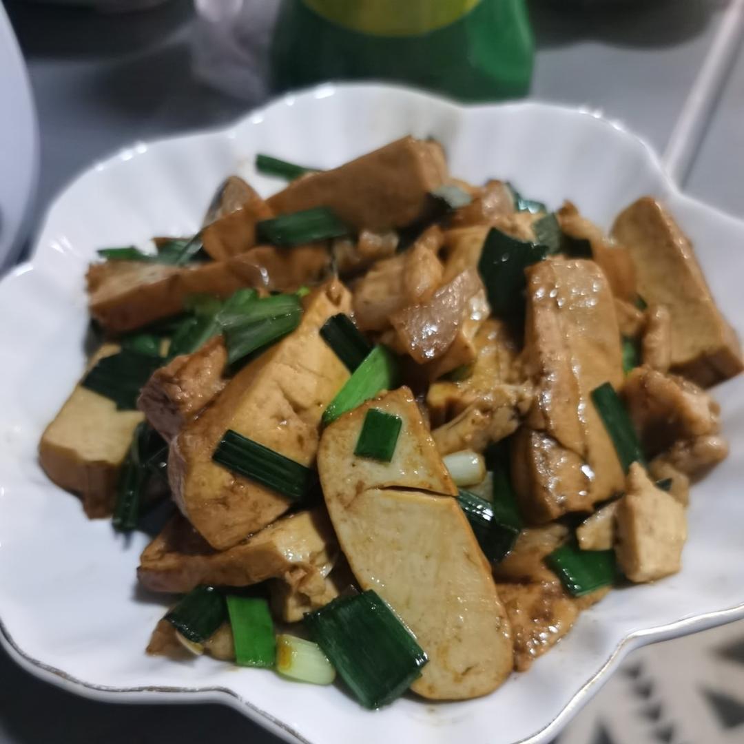 豆干炒肉丝