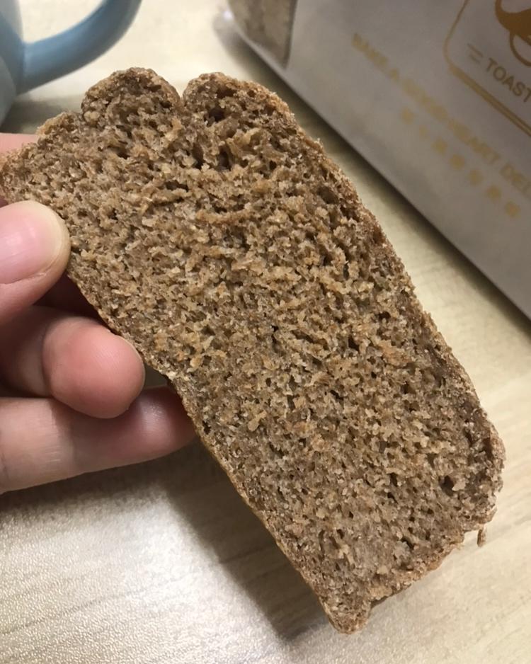100%全麦面包（无油无糖）