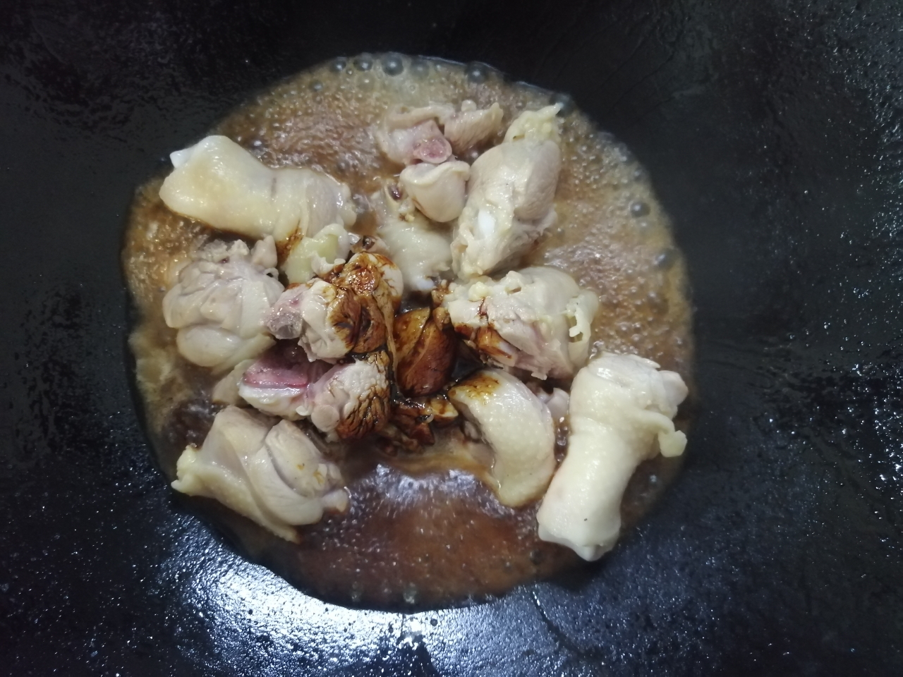 懒人香菇鸡腿焖饭的做法 步骤7
