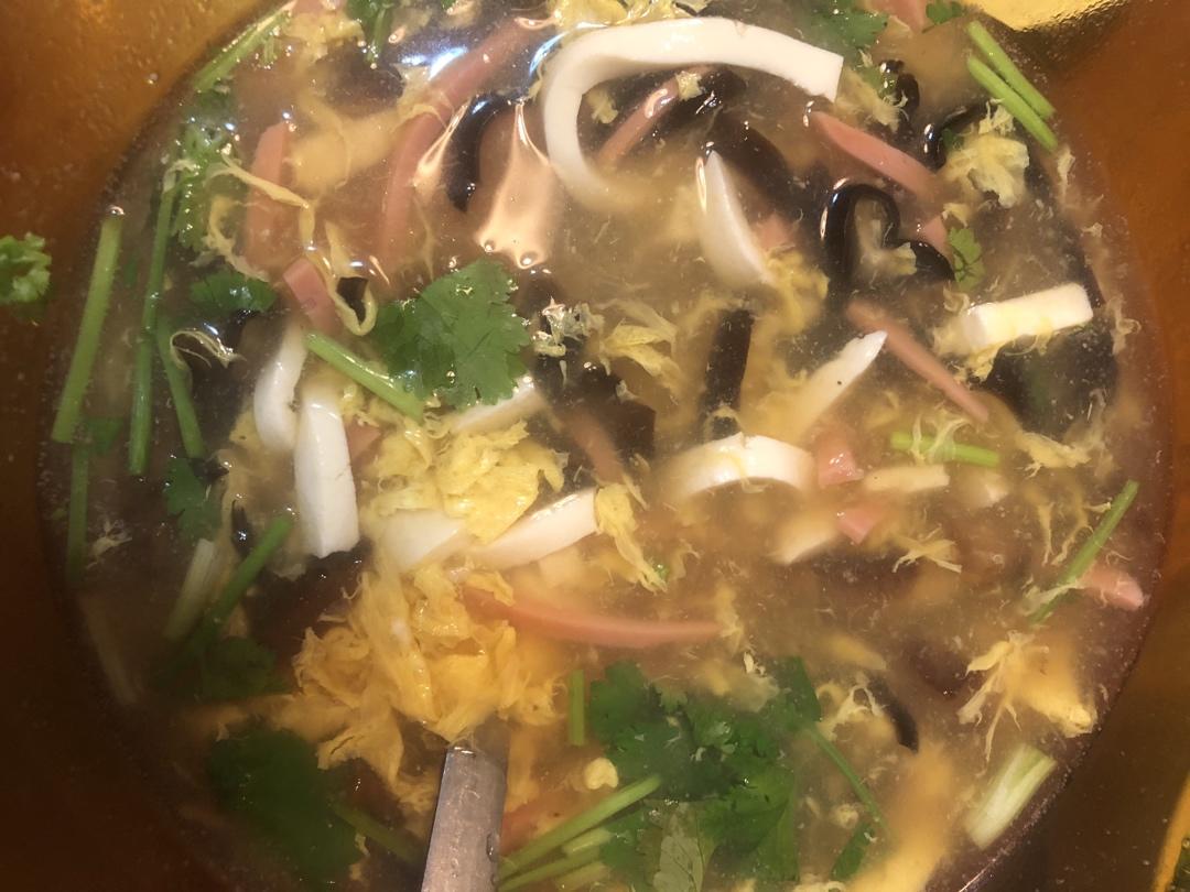 堂妈小厨——超好喝的酸辣汤