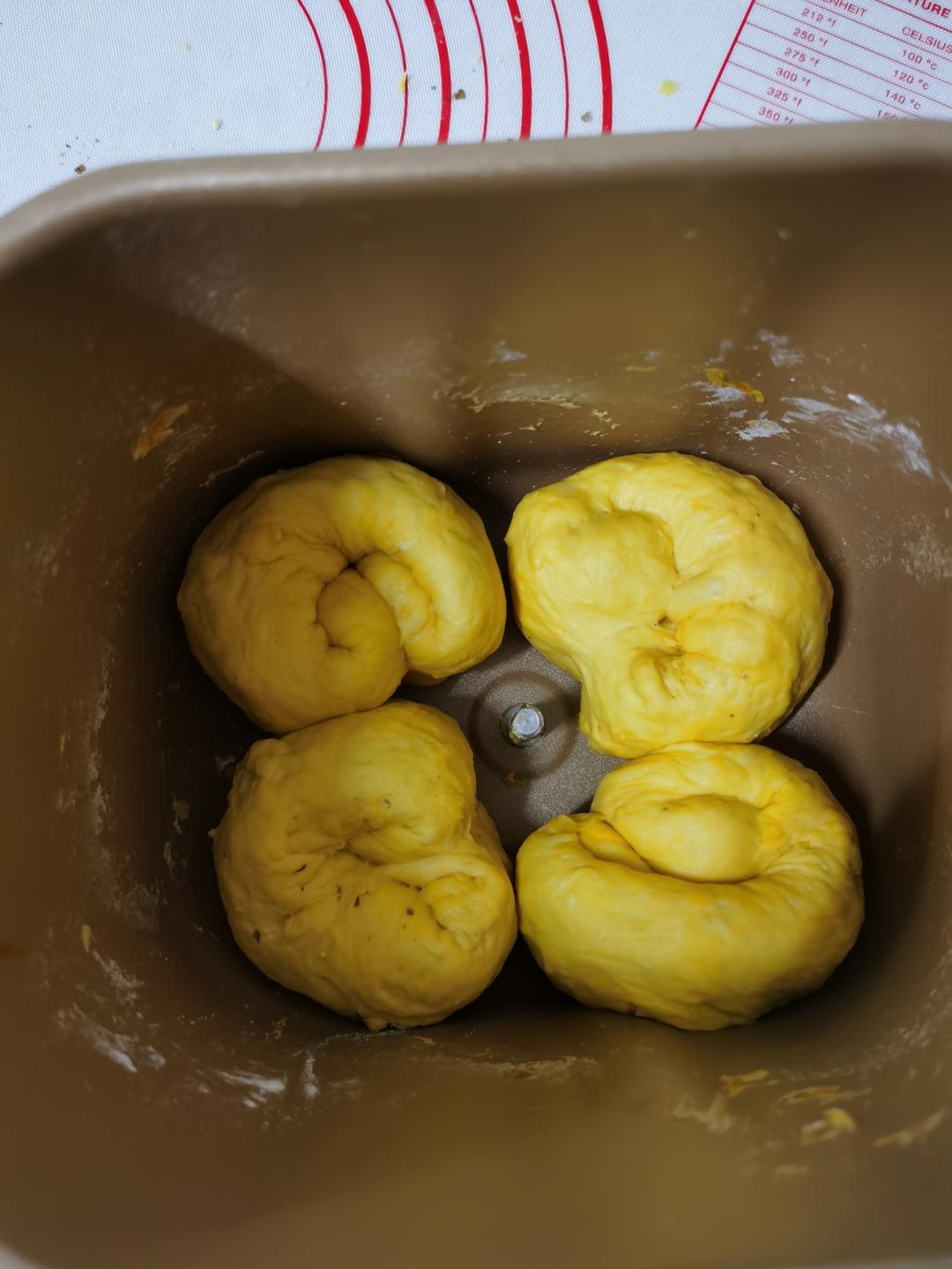 东菱面包机版无水无油无糖南瓜面包