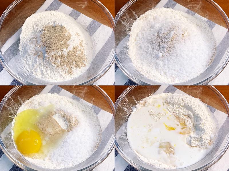 纯奶手撕吐司的做法 步骤1