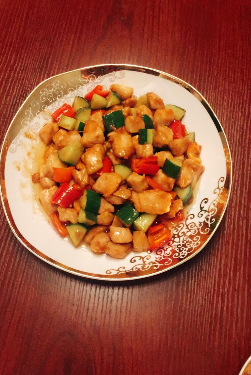酱爆鸡丁