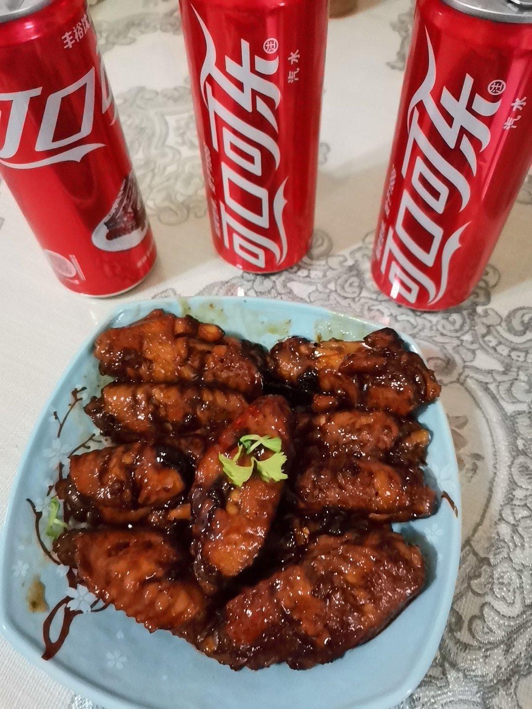 可口可乐最经典搭配|可乐鸡翅