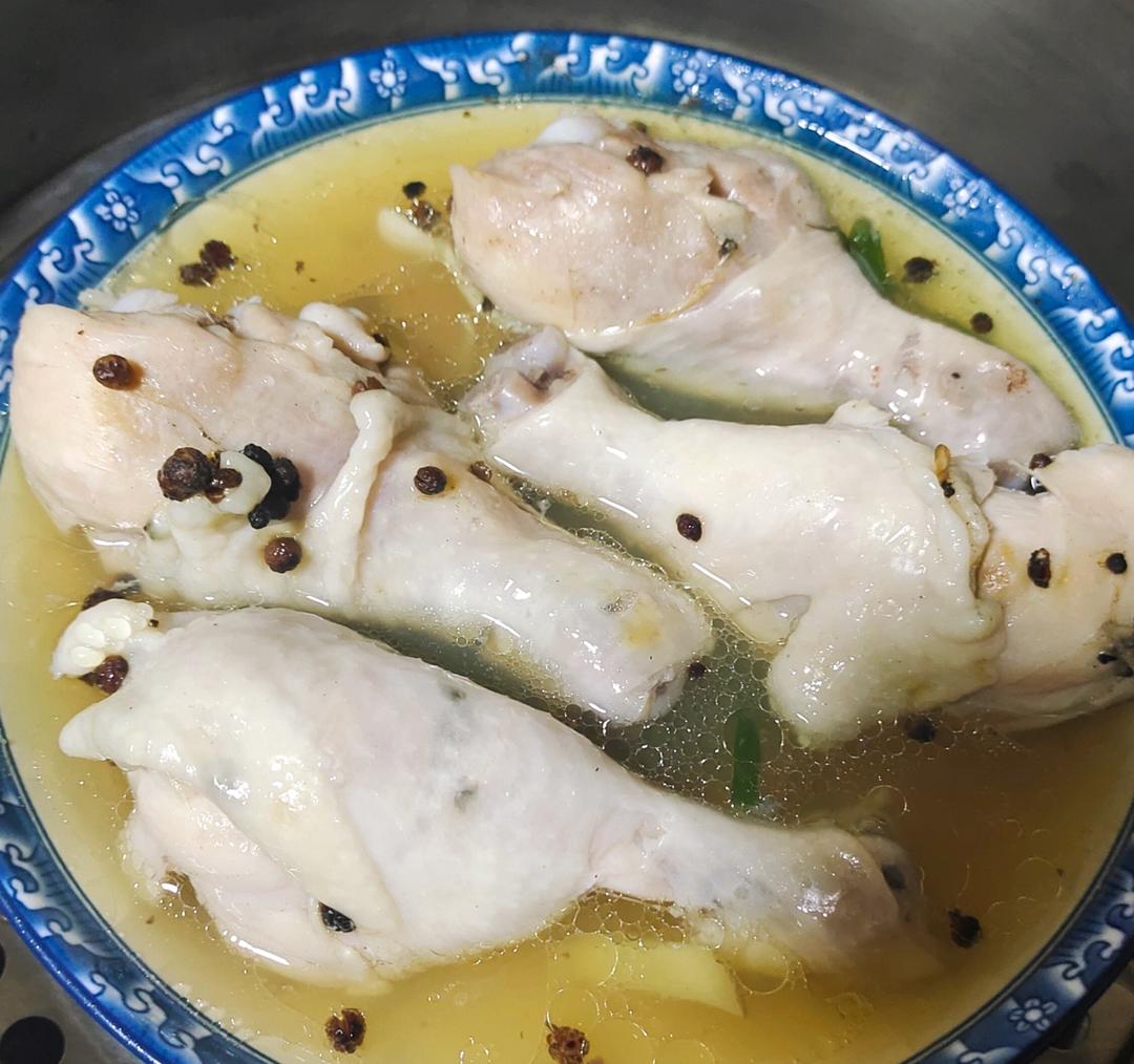 蒸鸡腿（超级简单）