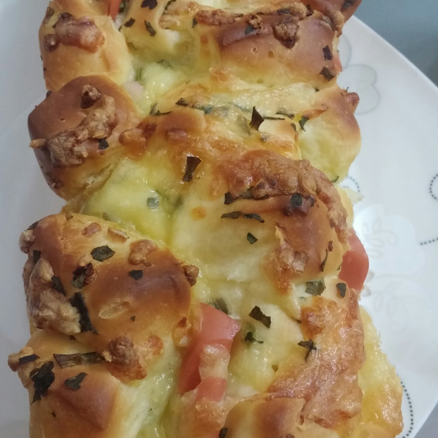 奶酪香肠手撕包