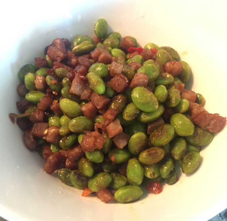 下饭菜 肉末毛豆