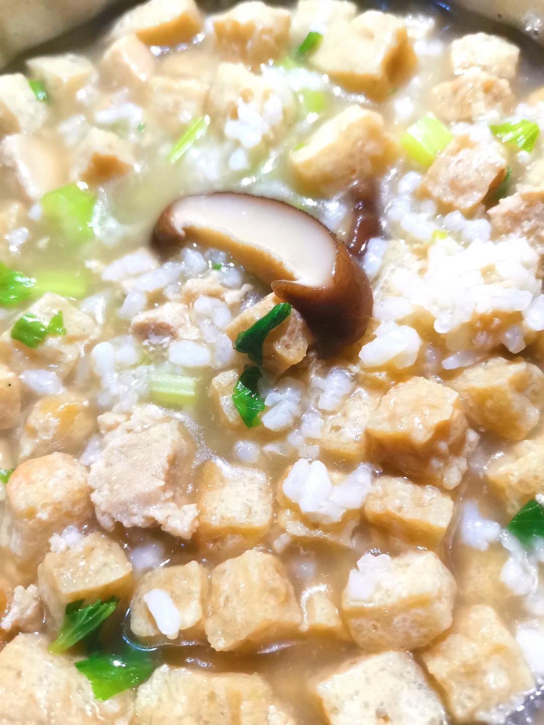 香菇瘦肉粥(潮汕版）